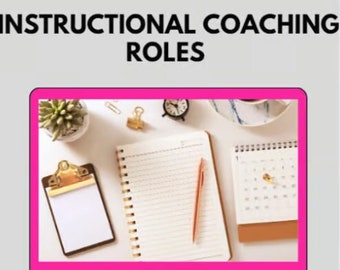 Instructional Coaching Roles Handout