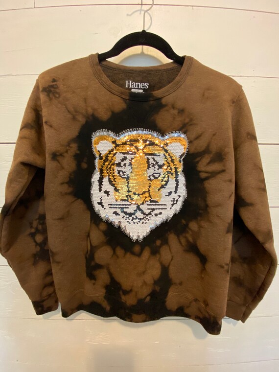 custom sequin sweatshirt