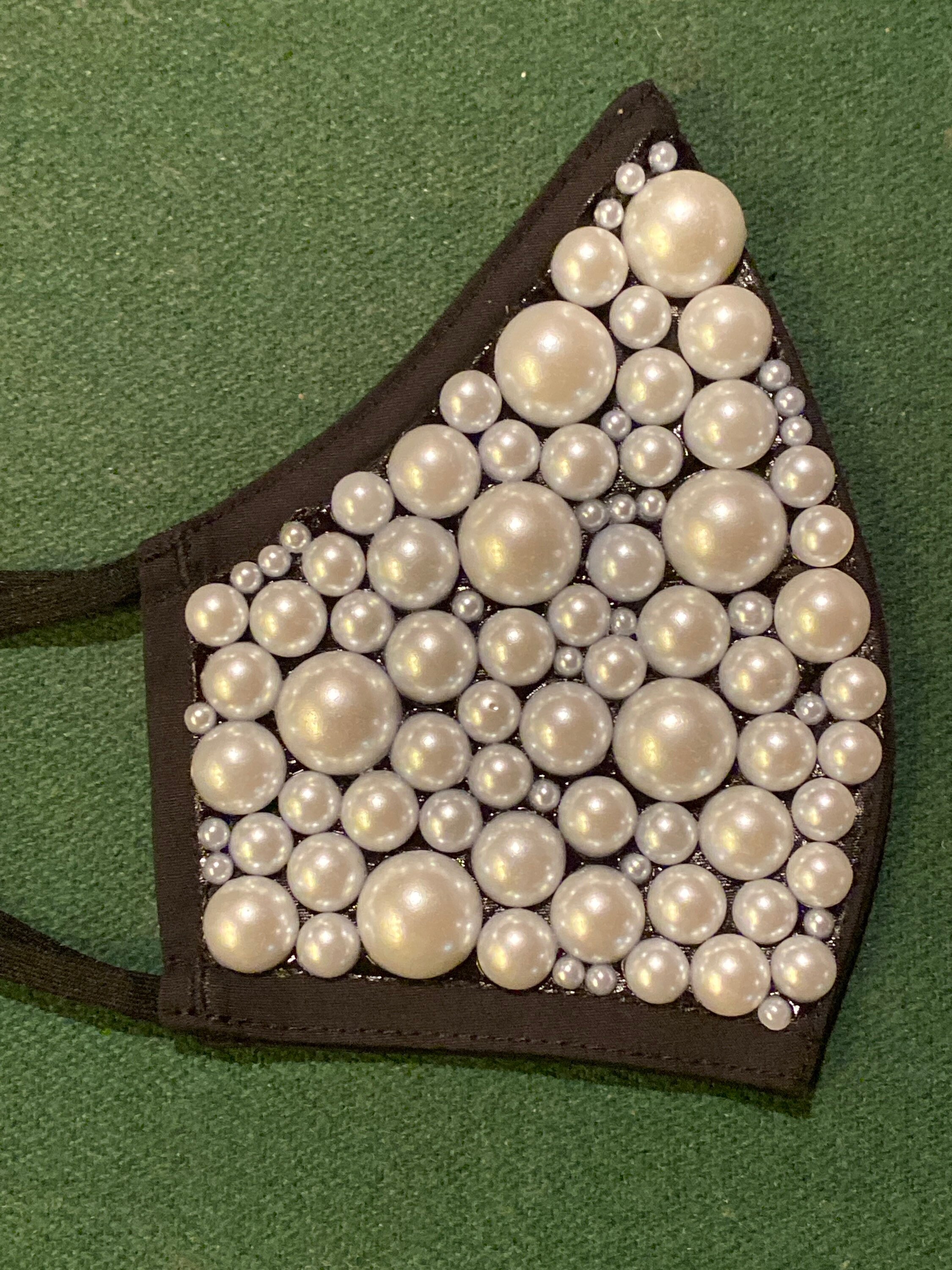 Pearl Face Mask Etsy