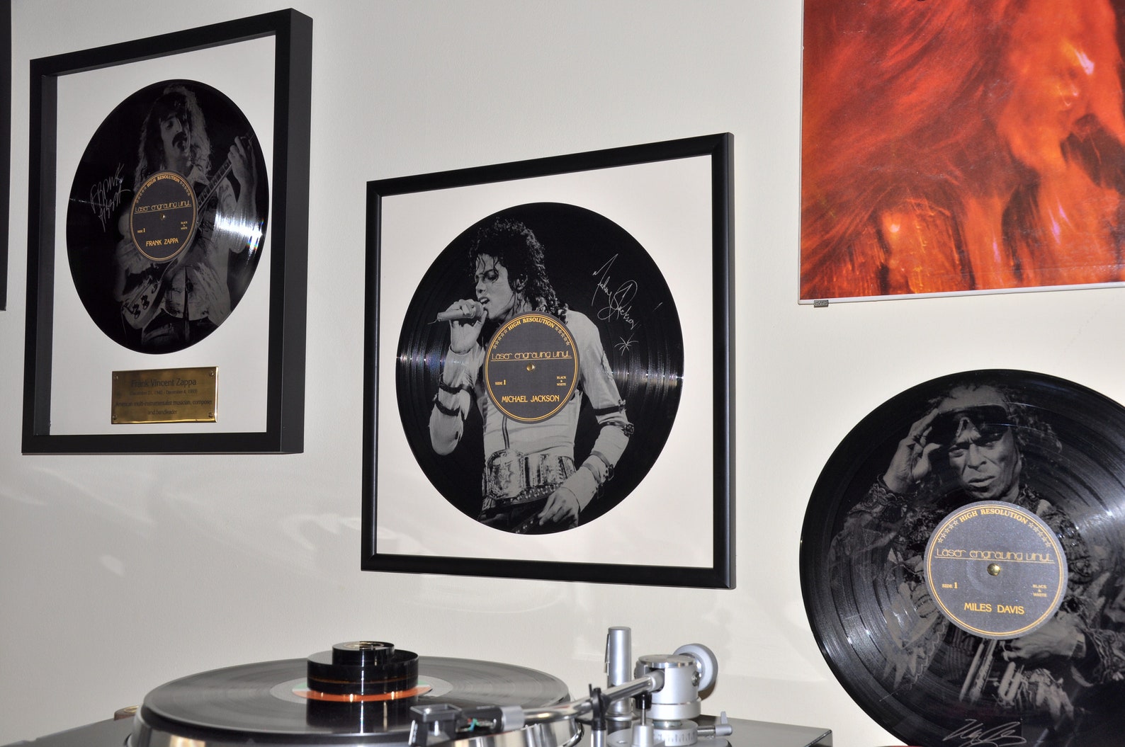 Michael Jackson Vinyl Records / Laser Engraved Vinyl / Vinyl Etsy UK