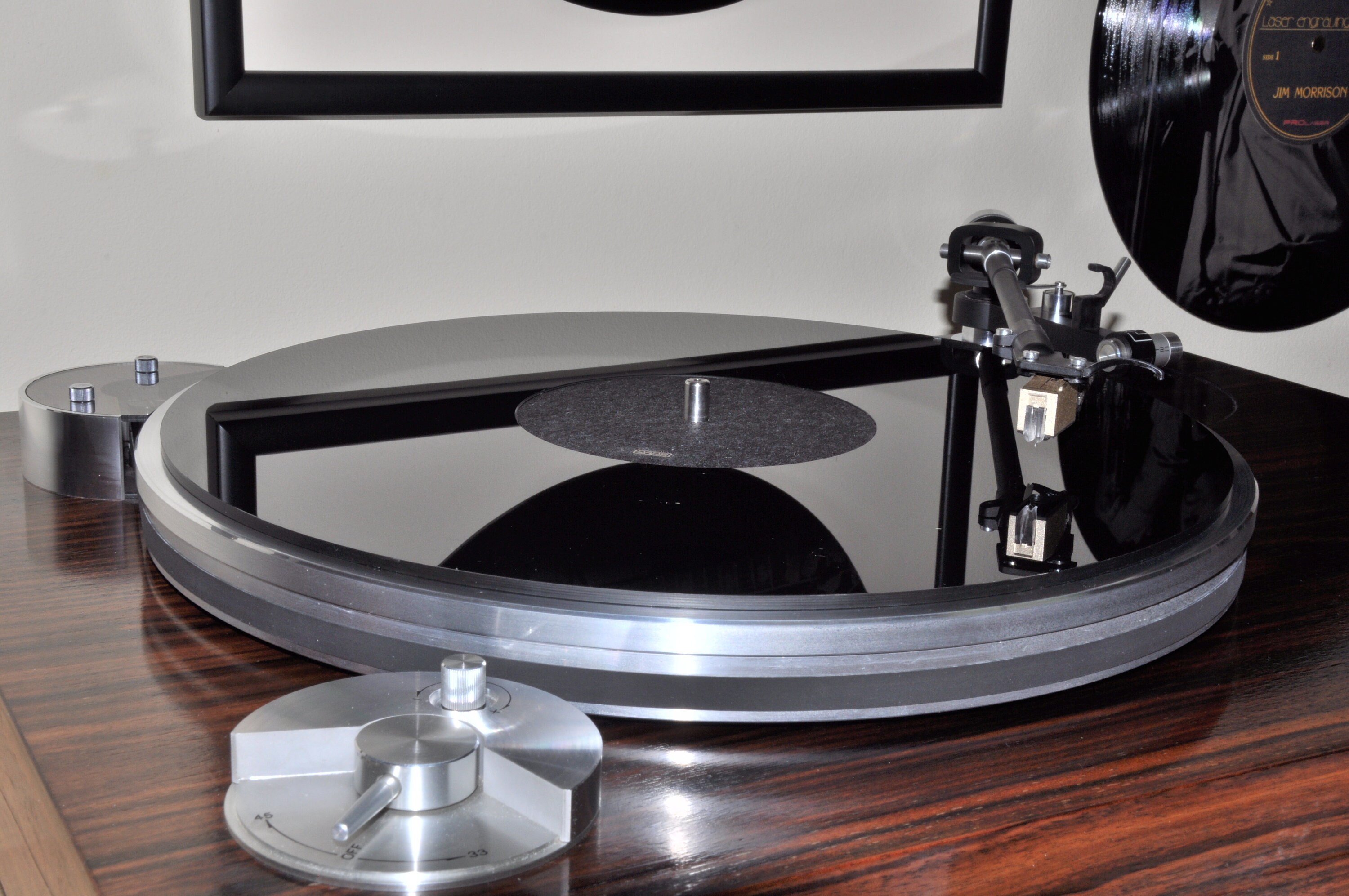 Acrylic Matt / Stroboscope Disc / Records / Phono Matt / Etsy