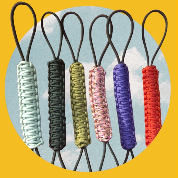 One Size fits Most Paracord Tumbler Handle, Cup Holders, Adjustable Handles, Handles for cup,