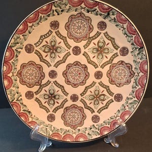 Vintage JC Penney Classic Traditions Collector Plate Hand-Painted