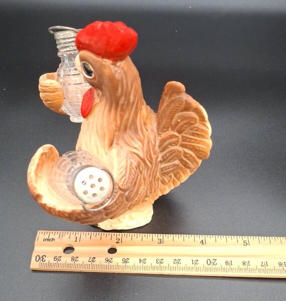Artmark Vintage Rooster Salt & Pepper Shaker Set – Made in Japan