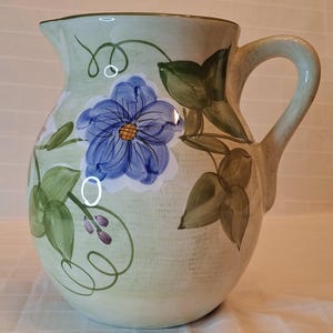 Laurie Gates Extra Large Spring Floral Pitcher - 14 Cups
