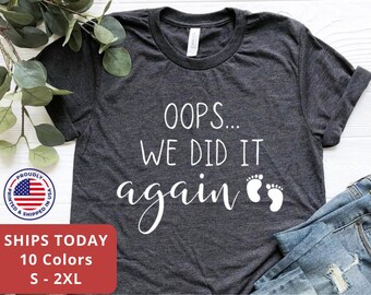 in a white t shirt we did it