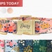 Flower Dog Collar, Personalized Dog Collar With Name, Fabric Girl Dog Collars Are Cute, Adjustable, and Heavy Duty, Sizes XSmall - XLarge 