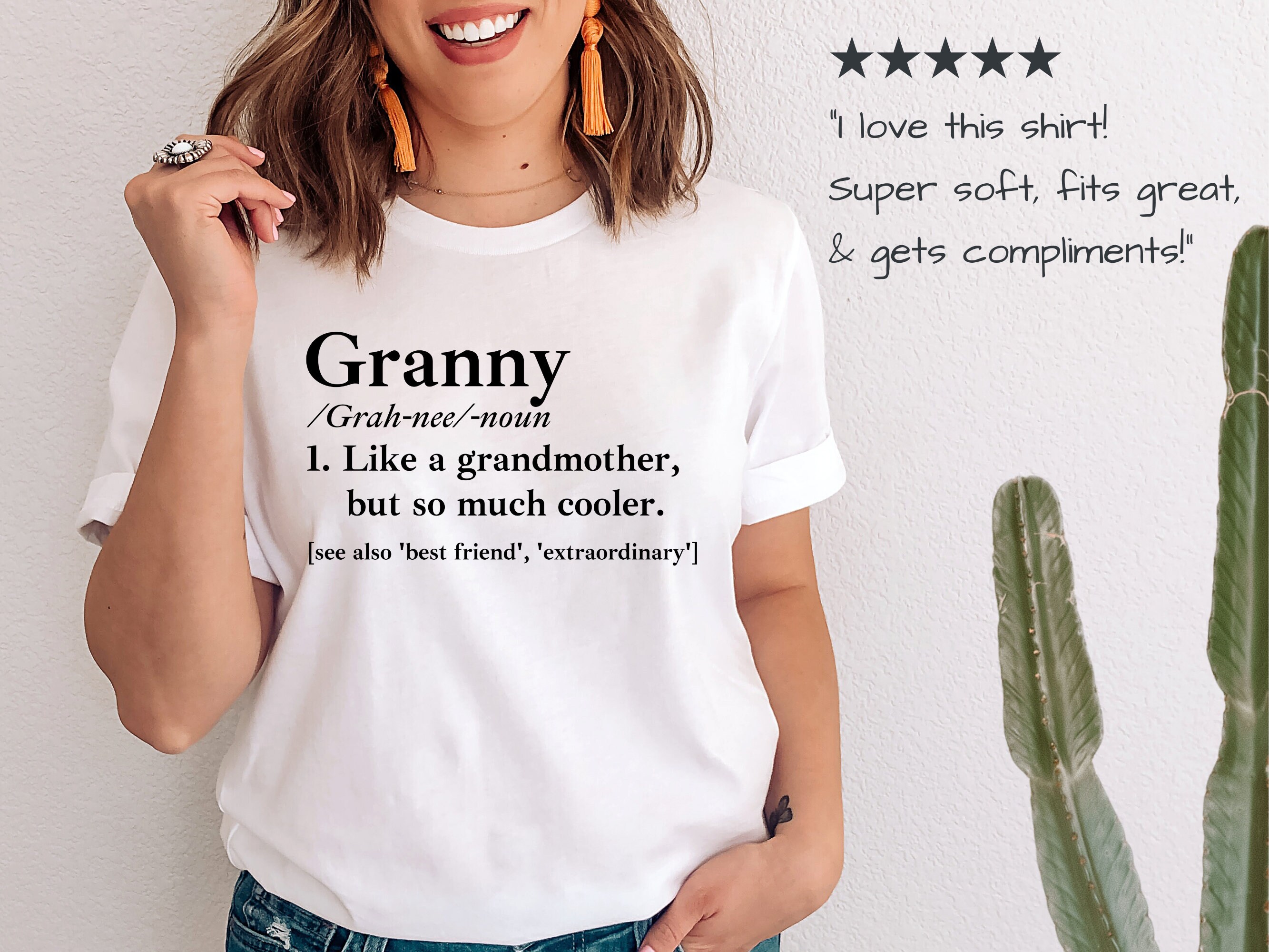 Granny Shirt Gift for Grandma Granny Definition Shirt Granny Etsy