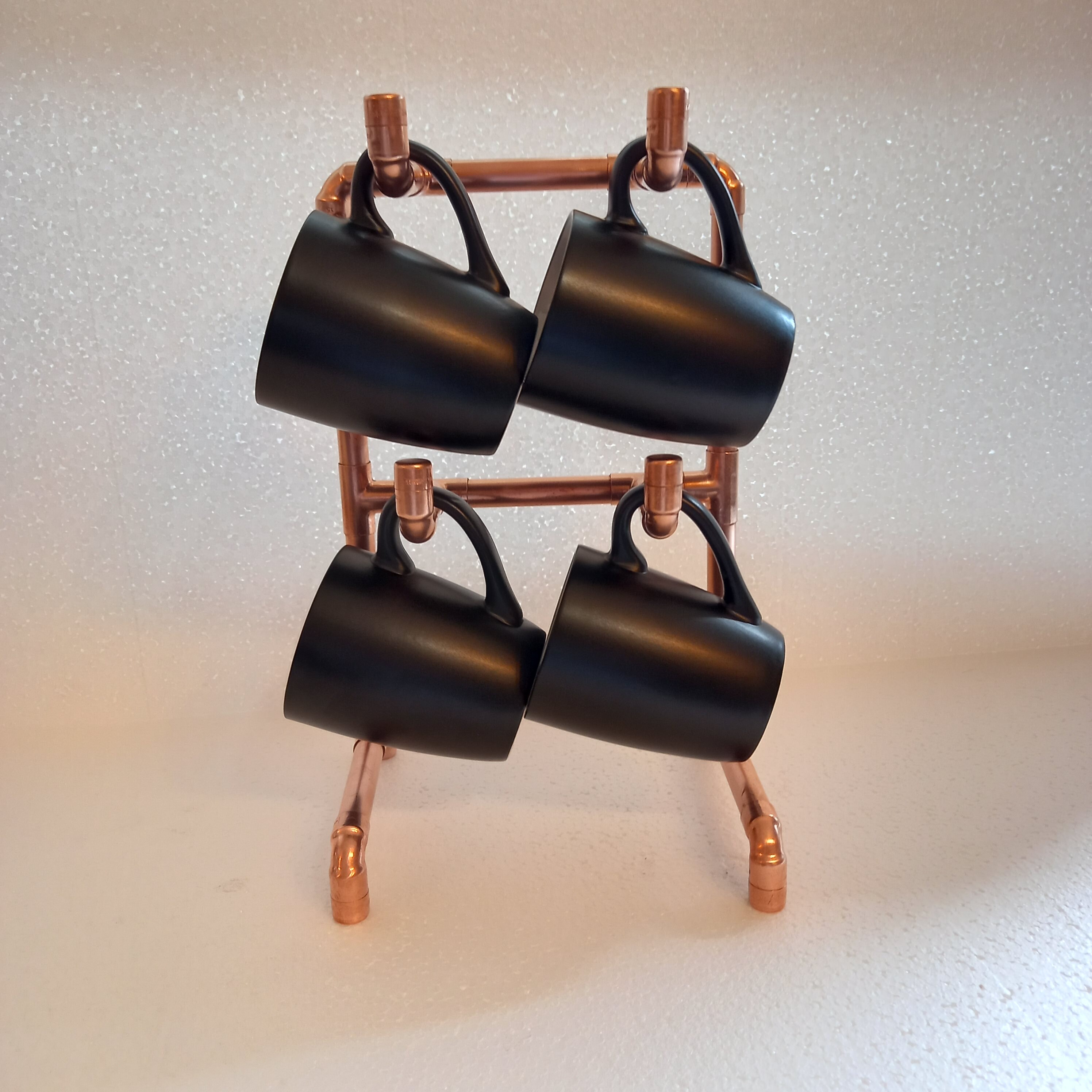 Copper Pipe Freestanding Mug Stand / Mug Tree Etsy