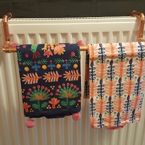 Radiator Kitchen Towel Rail/Bathroom Towel Rail /Radiator Towel Rail/Copper Pipe Towel Rail