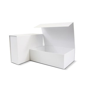 White Rigid Magnetic Box/ Plain Blank Vinyl Supplies/ Hamper Box/ Gift Hamper/ Gift Box/ Bridesmaid Box/ New Home Hamper/ Supplies