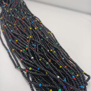 Screw on waist beads|Tie on waist beads|Belly chain|Weight loss watch beads|Weight control beads|Green colour|African women waist beads