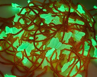 Perline per la vita che si illuminano al buio/Catena per la pancia/Perline per orologi dimagranti/Perline per il controllo del peso/Colore marrone/Perline per la vita da donne africane.