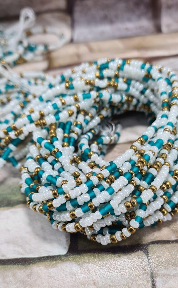 Ivy Mix Pearl Beads|belly Chain|weight Loss Watch Beads  display picture 3