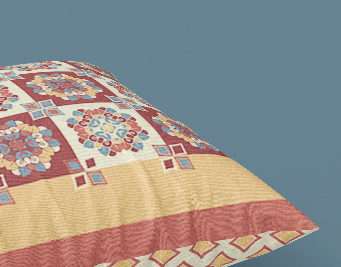 ZIPPER PILLOW CASE Decent Pillow Case Colorful Stripes Pillow Cover