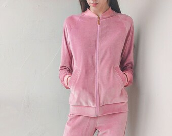 Etsy velour tracksuit clearance