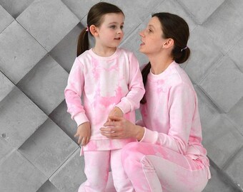 Mom and daughter matching sweat suits Clearance