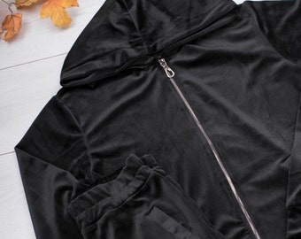 Men's Velour Tracksuit, Casual Soft High-Quality Suit, Many Colors,  Streetwear, Mens Outfit For Home And Walk, Mens Loungewear, Gift For Men