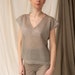 see more listings in the linen tops section