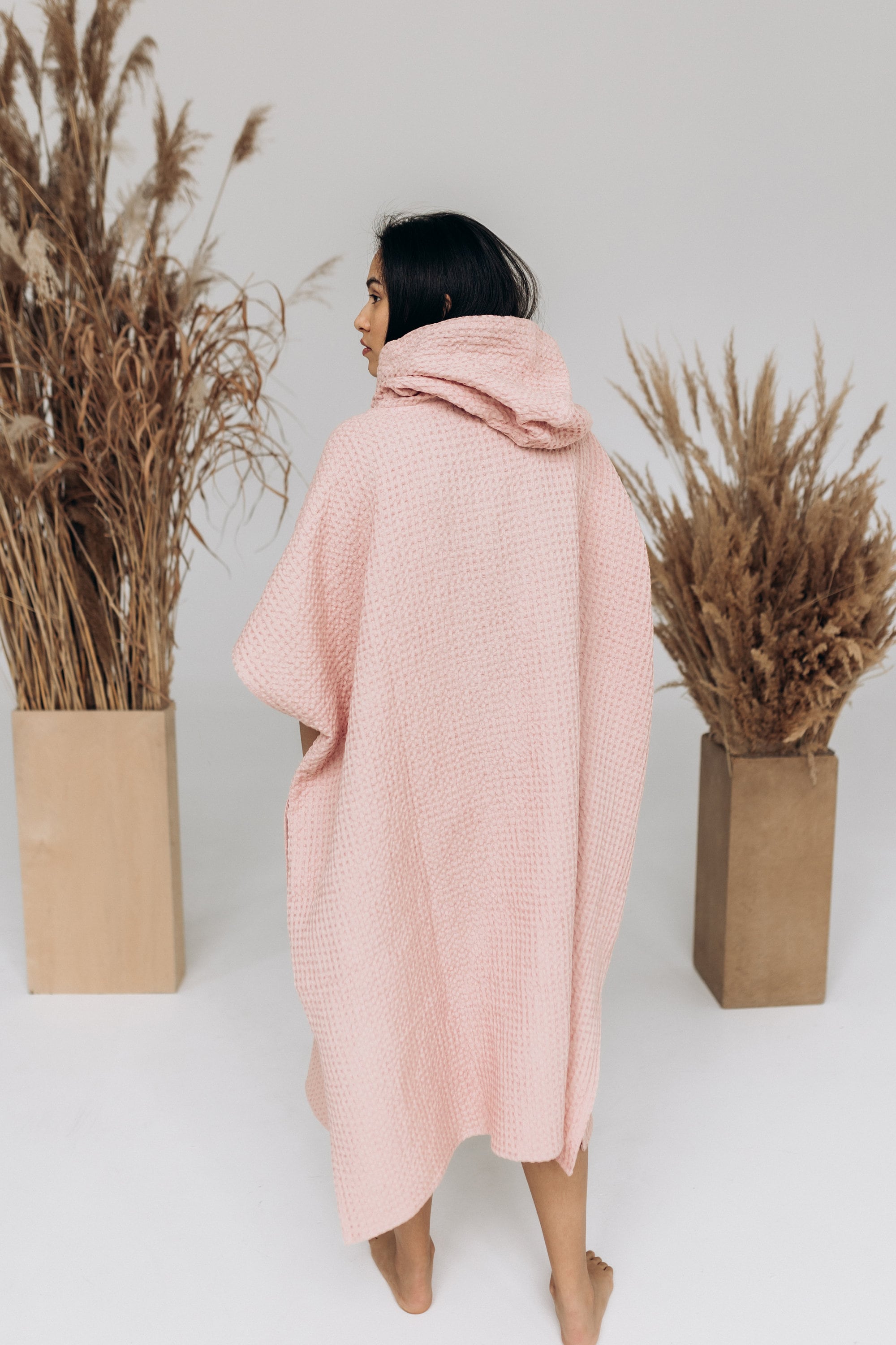 Surf Poncho Women Beach Wear, Oversized Leisure Poncho