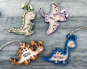 Dinosaur Easter Basket Tag | Dino Easter Decor | Dinosaur With Bunny Ears | T-Rex Easter Tag | Easter Place Card | Gift For Child
