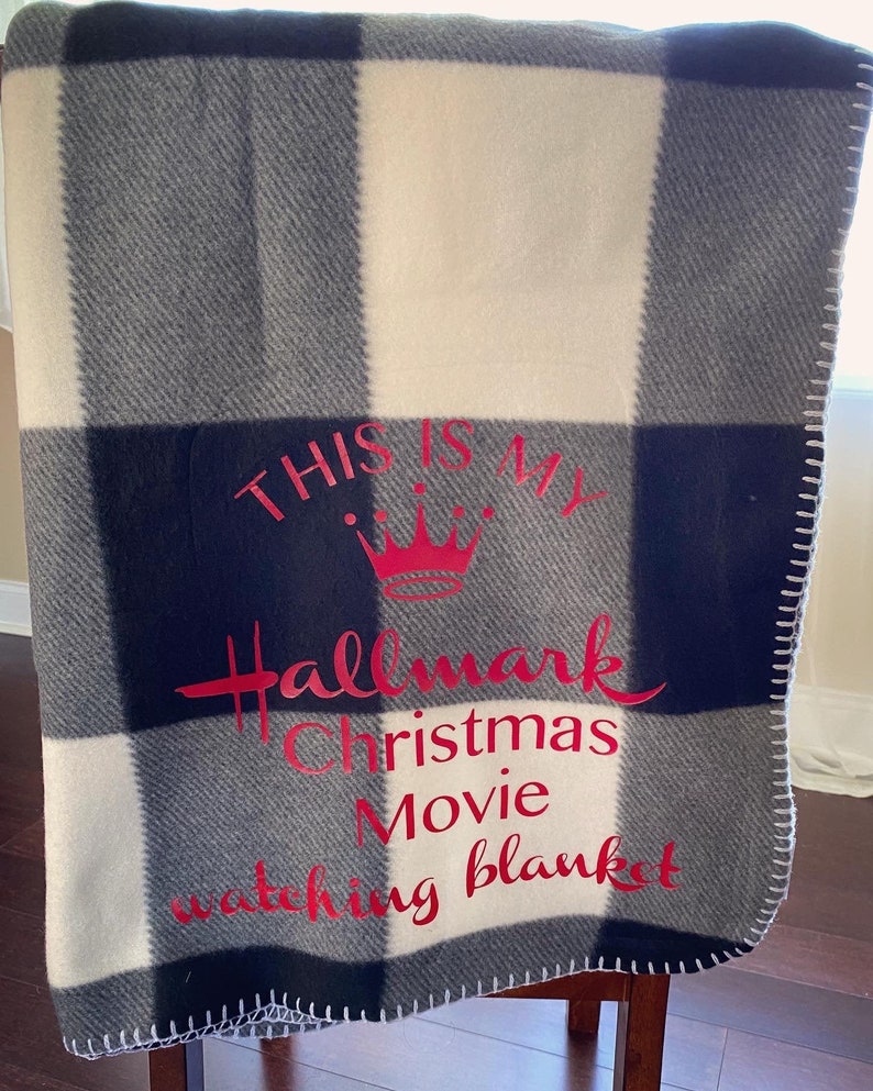 This is My Hallmark Christmas Movie Watching Blanket Fleece Etsy