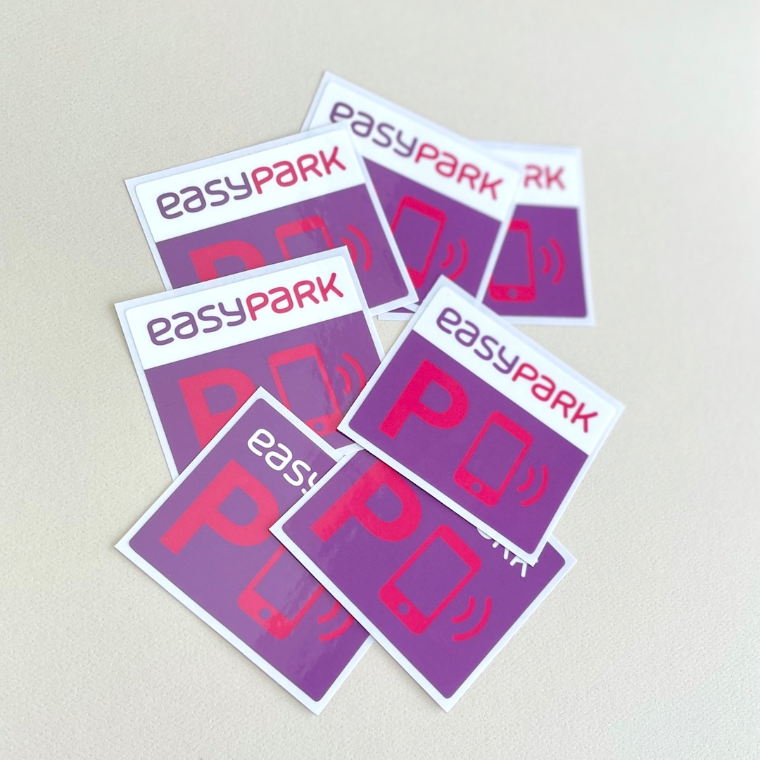 Easypark-Vignette als Sticker & zum Ausdrucken als PDF