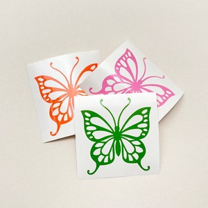 Butterfly Decal Sticker, Cute Butterfly Sticker, Personalised Butterfly Sticker, Waterproof Butterfly Sticker, Butterfly Tumbler Sticker