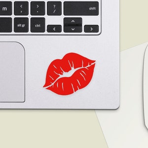 Kiss Mark Decal, Kiss Car Sticker, Kiss Vinyl Decal, Lipstick Kiss Mark Decal
