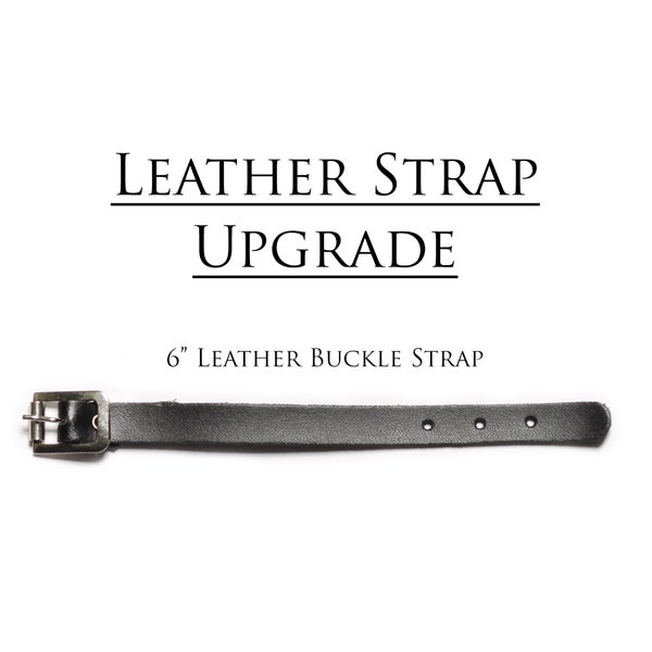 Leather Buckle Strap Upgrade