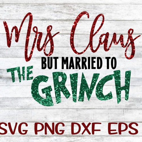mrs claus married to the grinch
