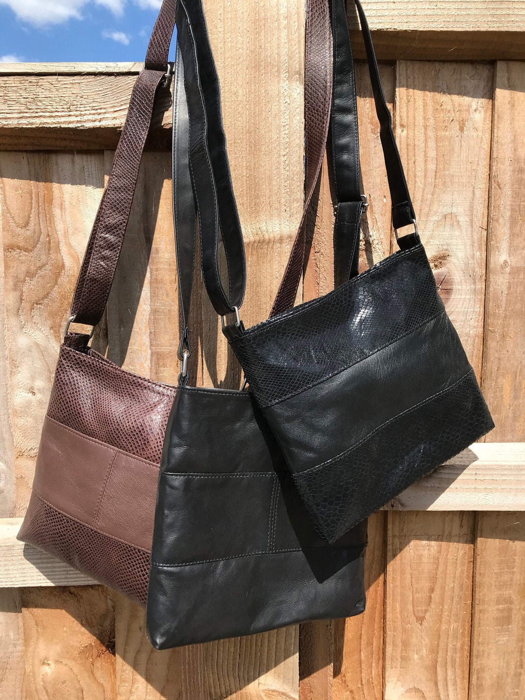 Luxury Ladies Real Leather Handbag, Hand Made, Cross Body Bag, Ladies