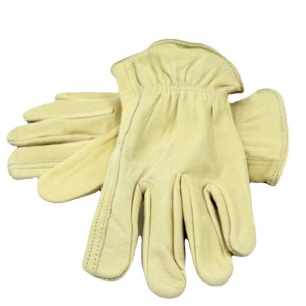 Indiana Jones Soft hide workwear mens gloves,leather gloves