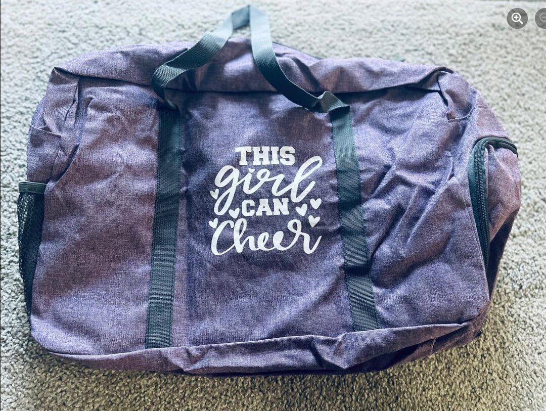 Custom Gym Bag Etsy