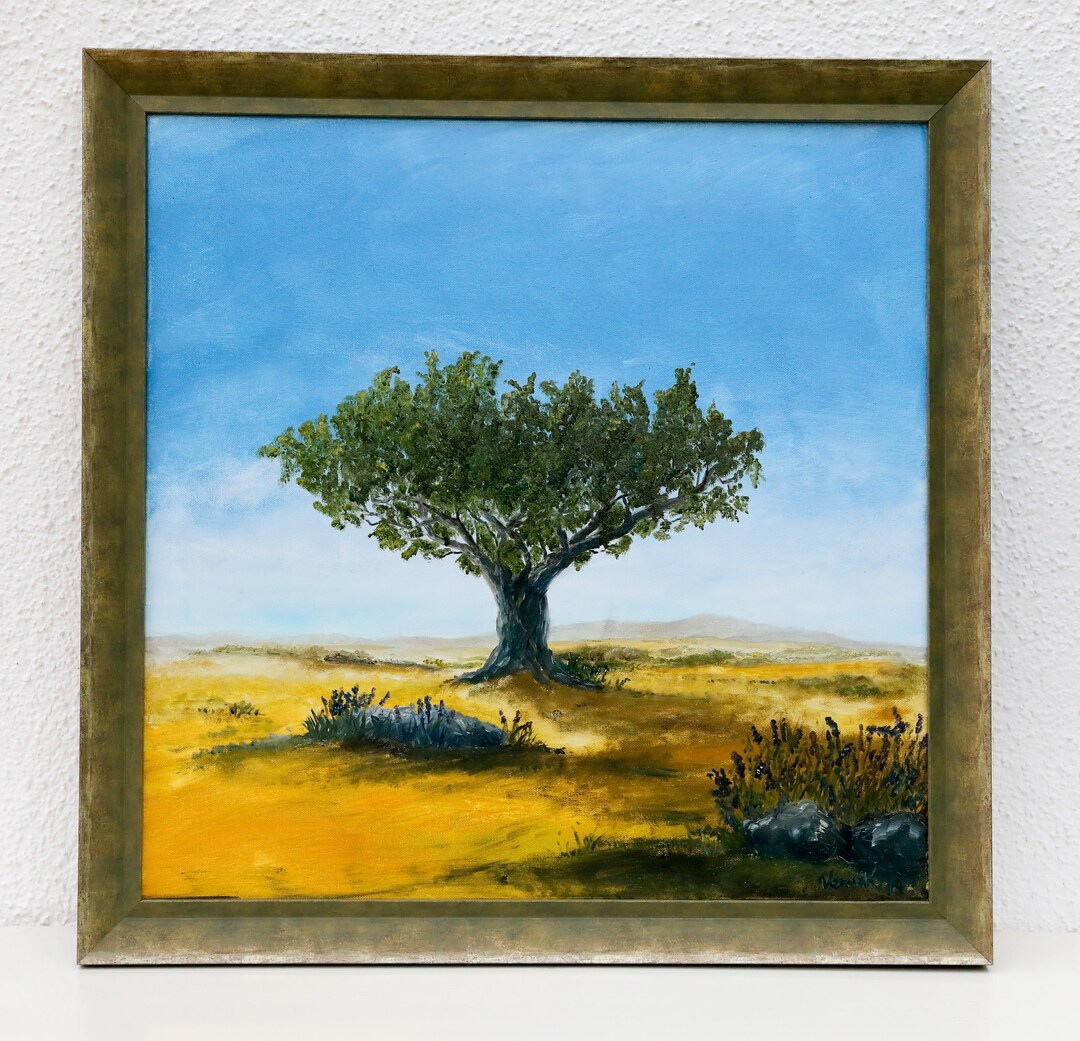 Monee Olgemalde Baum