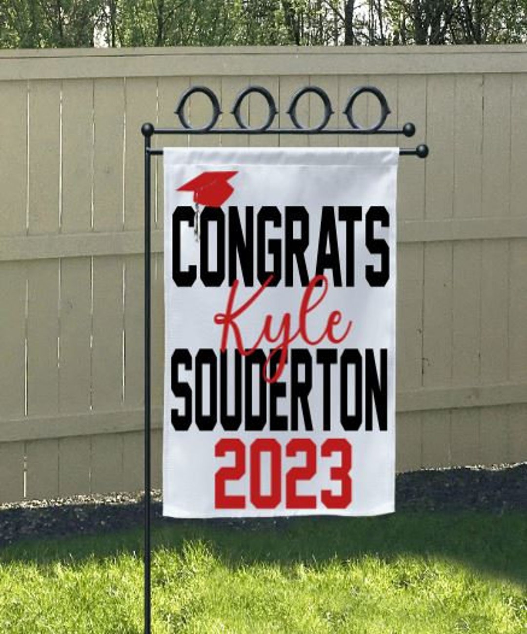 Souderton HIGH SCHOOL Graduation Garden Flags 12x18 Etsy
