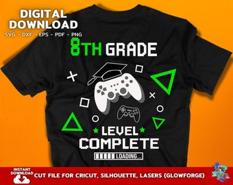 8th Grade Grad Svg Etsy