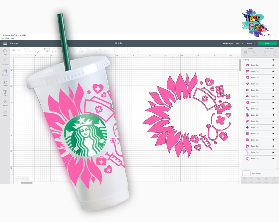 Free Free 95 Sunflower Free Starbucks Cup Wrap Svg SVG PNG EPS DXF File