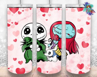 Valentinstag Skinny Tumbler Design, Valentine Wrap Sublimation Straight & Tapered Tumbler PNG Datei Digital Download
