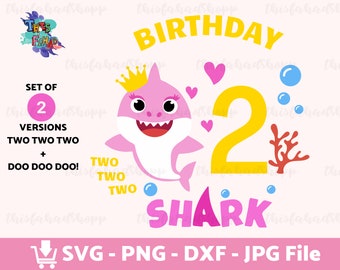 Shark Birthday Svg Etsy Shark Birthday Svg Etsy