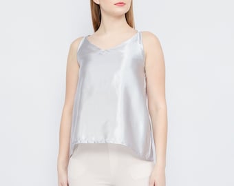 Backless Cami Top Satin