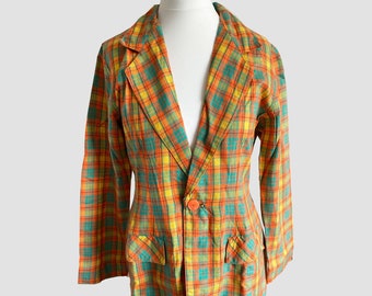 Square Pattern Blazer