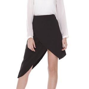 Asymmetric half Skirt