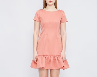 Ruffle Bottom Skirt Dress