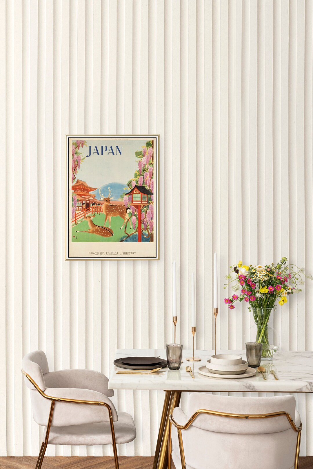 Vintage Japan Travel Poster Illustration Print Wall Hanging Decor A4 A3 ...