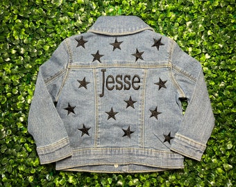 Baby/Toddler Boys Name Embroidered Jacket