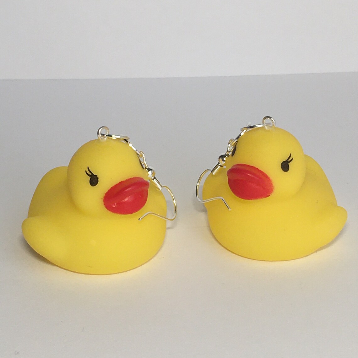 Small Duck Earrings Etsy