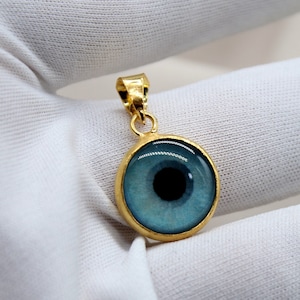 Eye 3Pendant für Halskette Silber Halskette Auge Anhänger Eye-Halskette Geschenk für sie