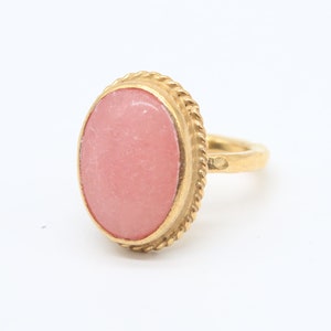 Pink Topaz Ring Stacking Dainty Ring  Engagement Ring  December Birthstone  Swiss Blue Topaz  925K Sterling Silver Ring