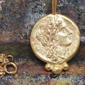 Ancient Women Figured Signet Necklace Silver Necklace  Silver Jewely  Dainty Gift  Ancient Necklace Artisan Necklace